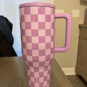HydroJug Traveler 32 oz Lavender Checkered